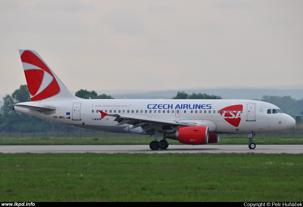 SA Czech Airlines – Airbus A319-112 OK-MEL