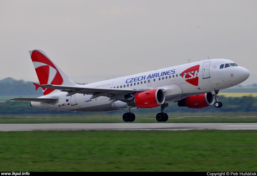 SA Czech Airlines – Airbus A319-112 OK-MEL