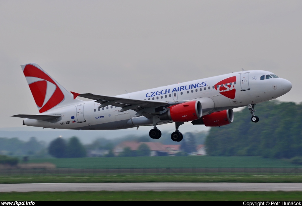 SA Czech Airlines – Airbus A319-112 OK-MEL