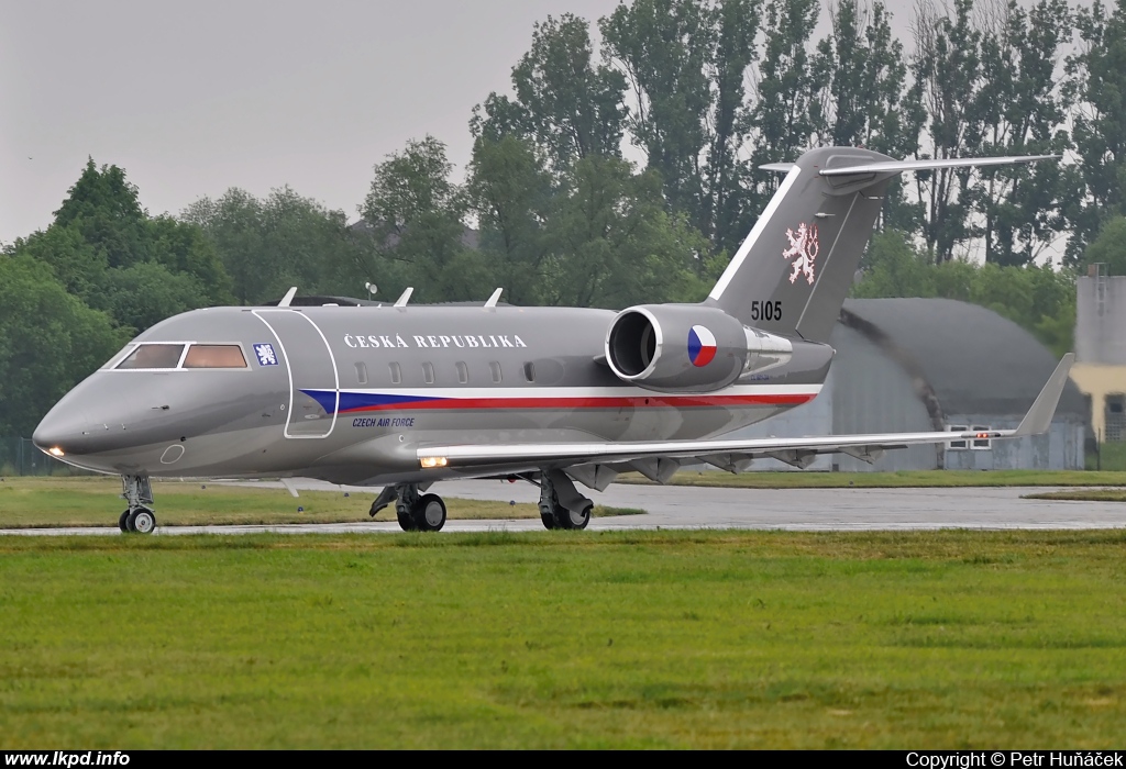 Czech Air Force – Canadair CL-600-2B16 Challenger 601-3A  5105