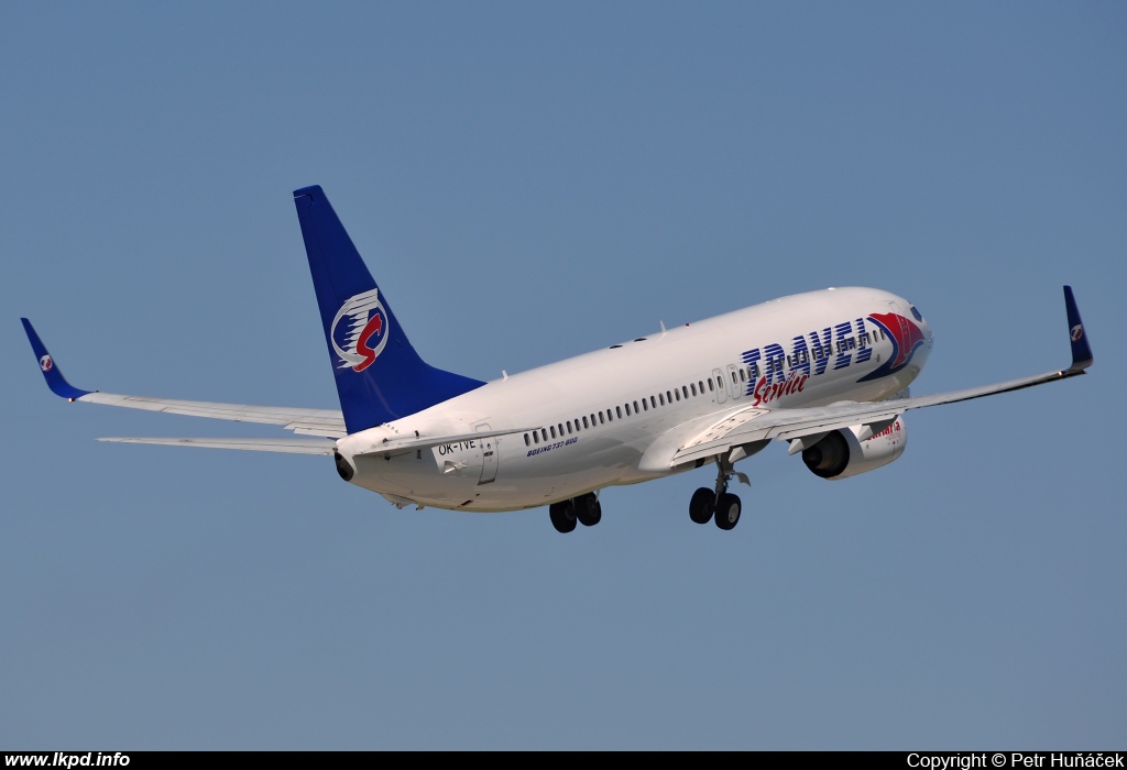 Travel Service – Boeing B737-86Q OK-TVE