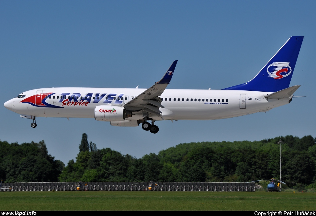 Travel Service – Boeing B737-86Q OK-TVE