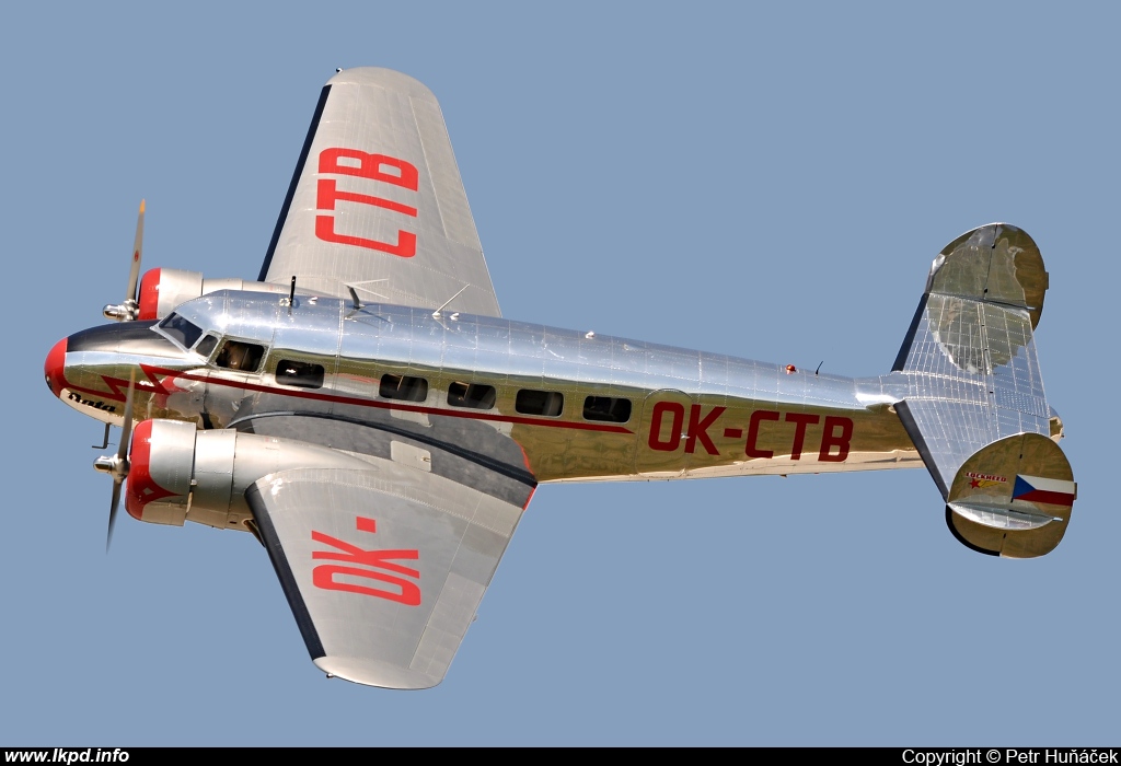 Leteck muzeum Ton – Lockheed 10-A Electra OK-CTB