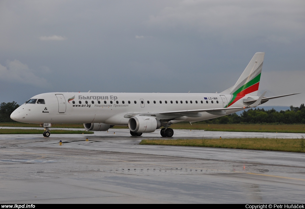 Bulgaria Air – Embraer ERJ-190-100IGW 190AR LZ-VAR