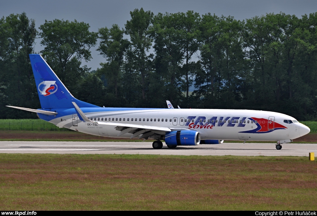 Travel Service – Boeing B737-8AS OK-TSL