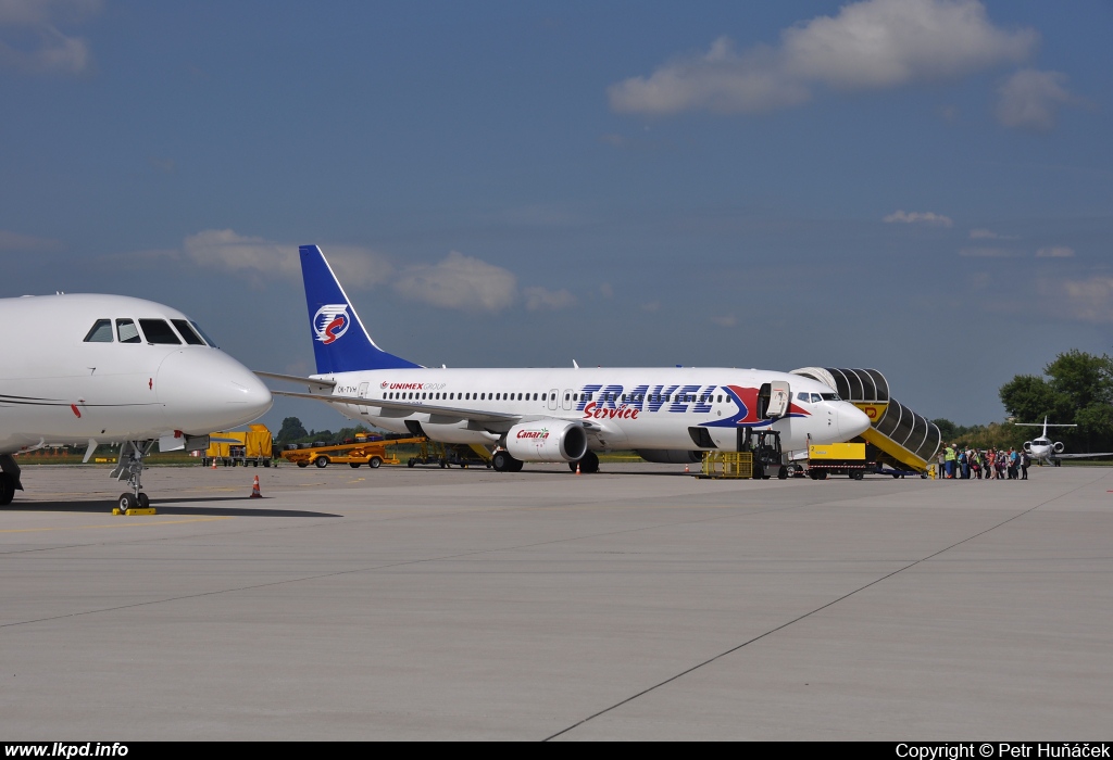 Travel Service – Boeing B737-8Q8 OK-TVH