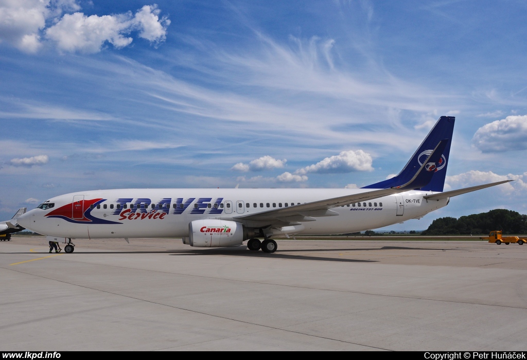 Travel Service – Boeing B737-86Q OK-TVE