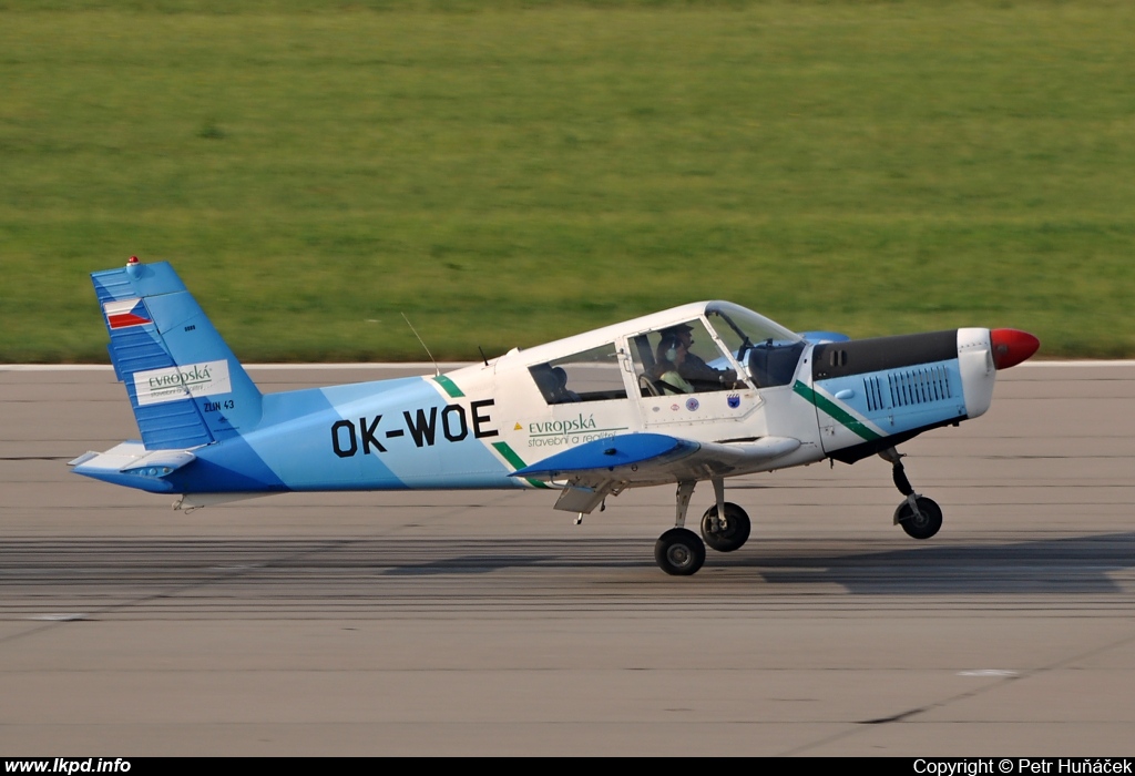 Private/Soukrom – Zlin Z-43 OK-WOE