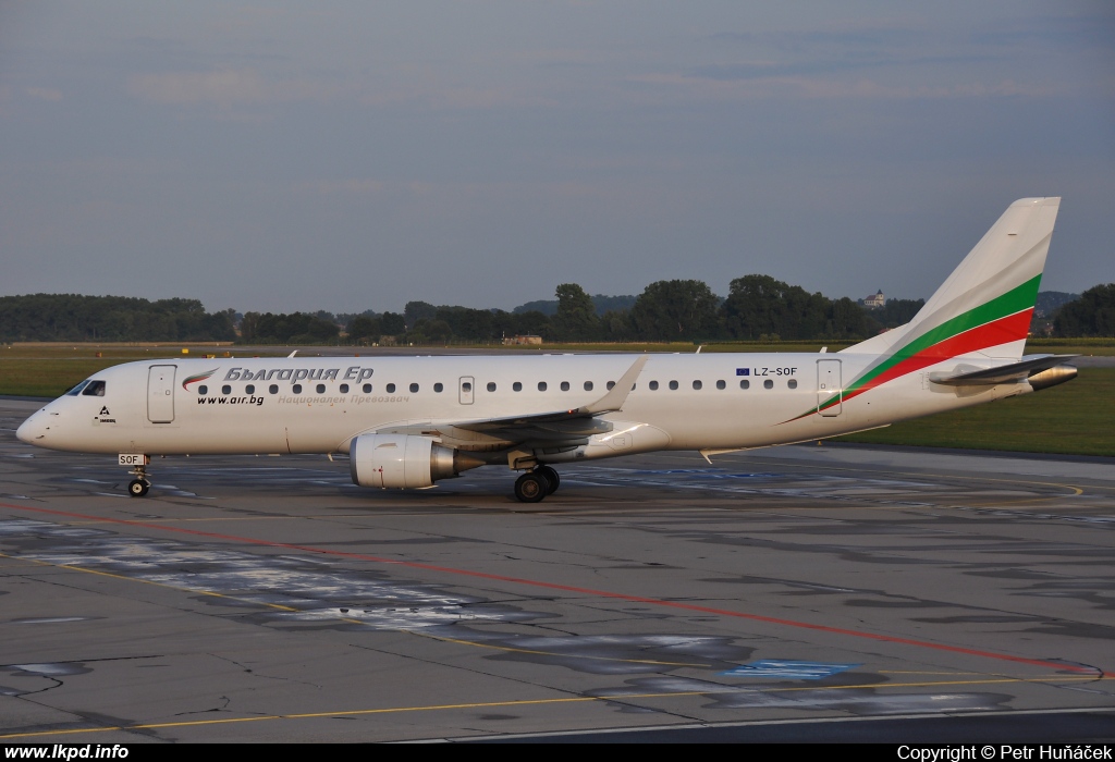 Bulgaria Air – Embraer ERJ-190-100IGW 190AR LZ-SOF