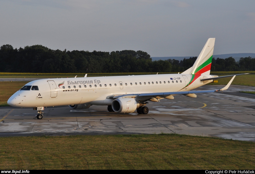 Bulgaria Air – Embraer ERJ-190-100IGW 190AR LZ-SOF