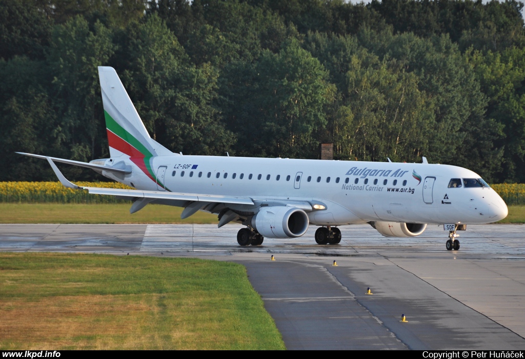 Bulgaria Air – Embraer ERJ-190-100IGW 190AR LZ-SOF