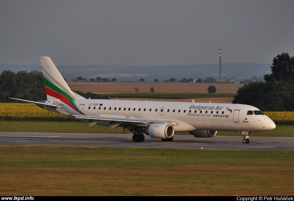 Bulgaria Air – Embraer ERJ-190-100IGW 190AR LZ-SOF