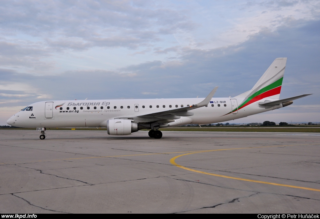 Bulgaria Air – Embraer ERJ-190-100IGW 190AR LZ-BUR