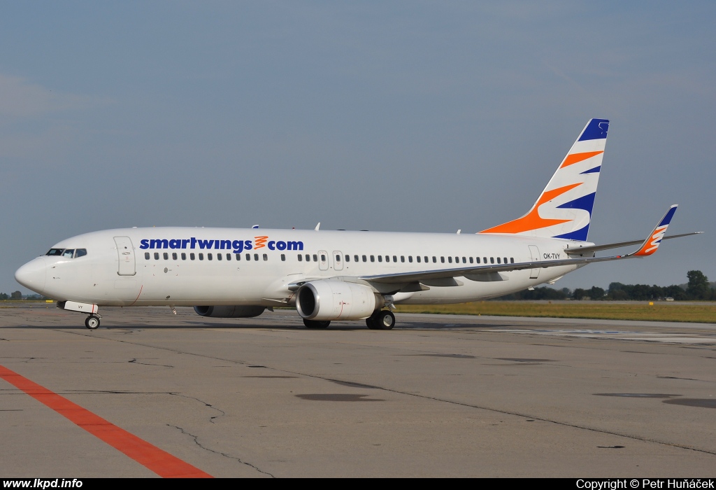 Smart Wings – Boeing B737-8Q8 OK-TVY