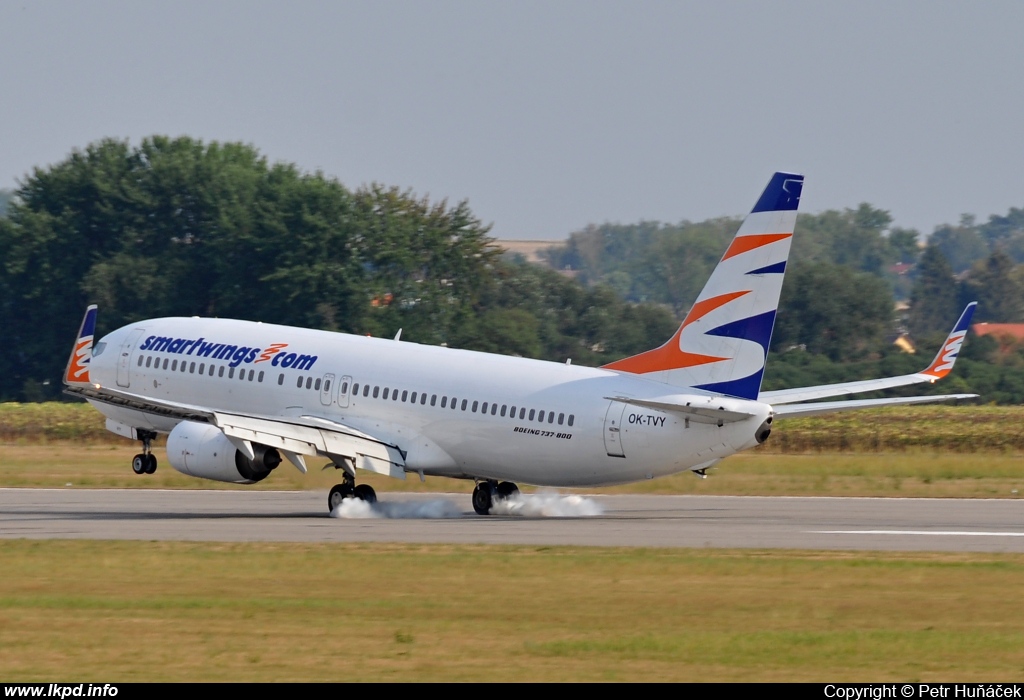 Smart Wings – Boeing B737-8Q8 OK-TVY