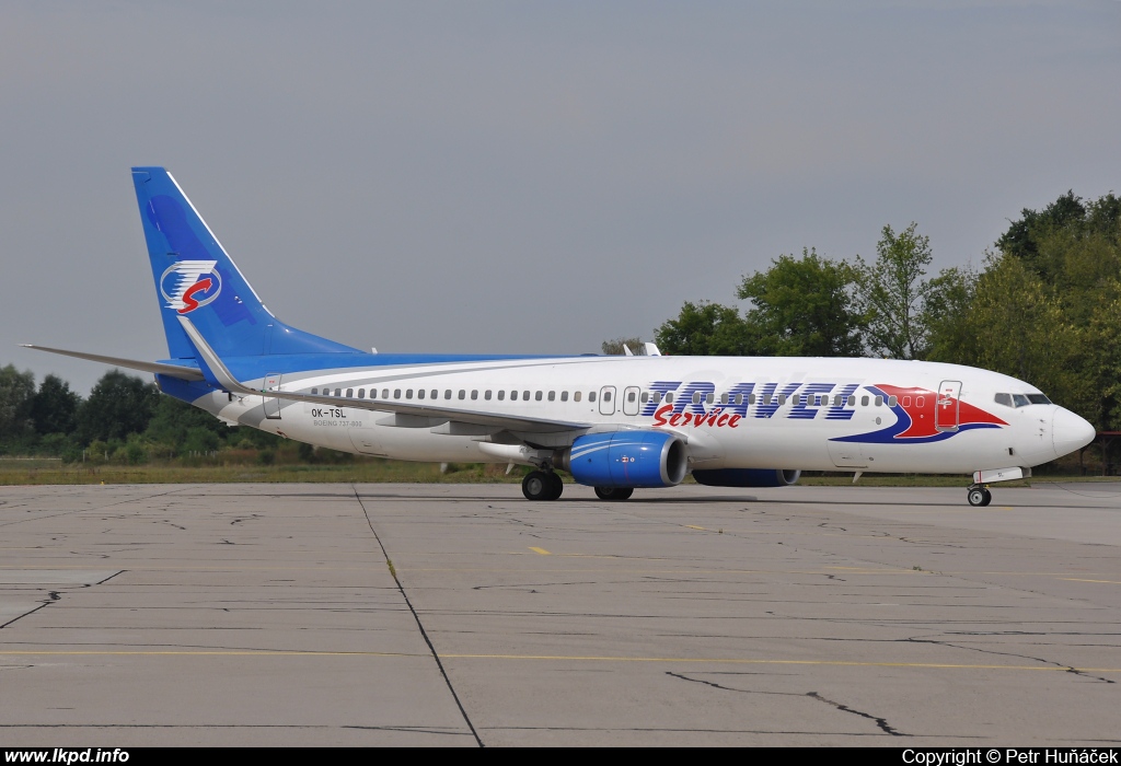 Travel Service – Boeing B737-8AS OK-TSL