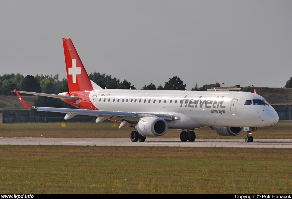 Helvetic Airways – Embraer ERJ-190-100LR HB-JVQ