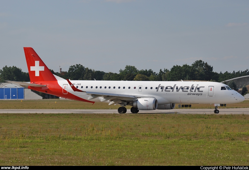 Helvetic Airways – Embraer ERJ-190-100LR HB-JVQ