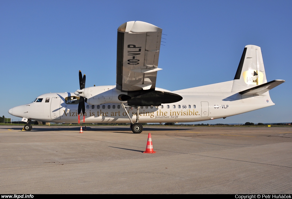 Vizion Air (VLM Airlines) – Fokker 50 OO-VLP