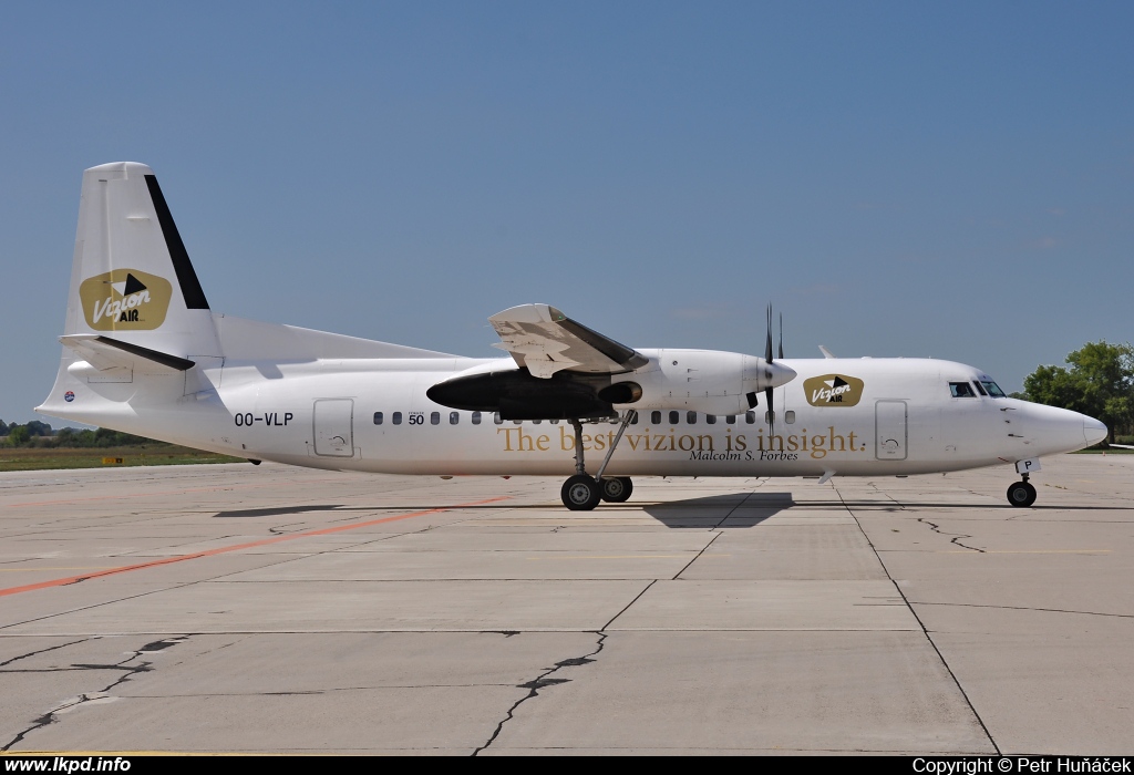 Vizion Air (VLM Airlines) – Fokker 50 OO-VLP