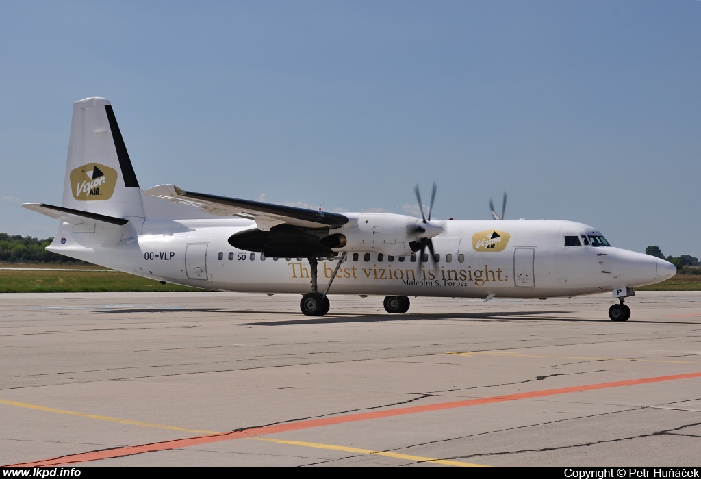 Vizion Air (VLM Airlines) – Fokker 50 OO-VLP