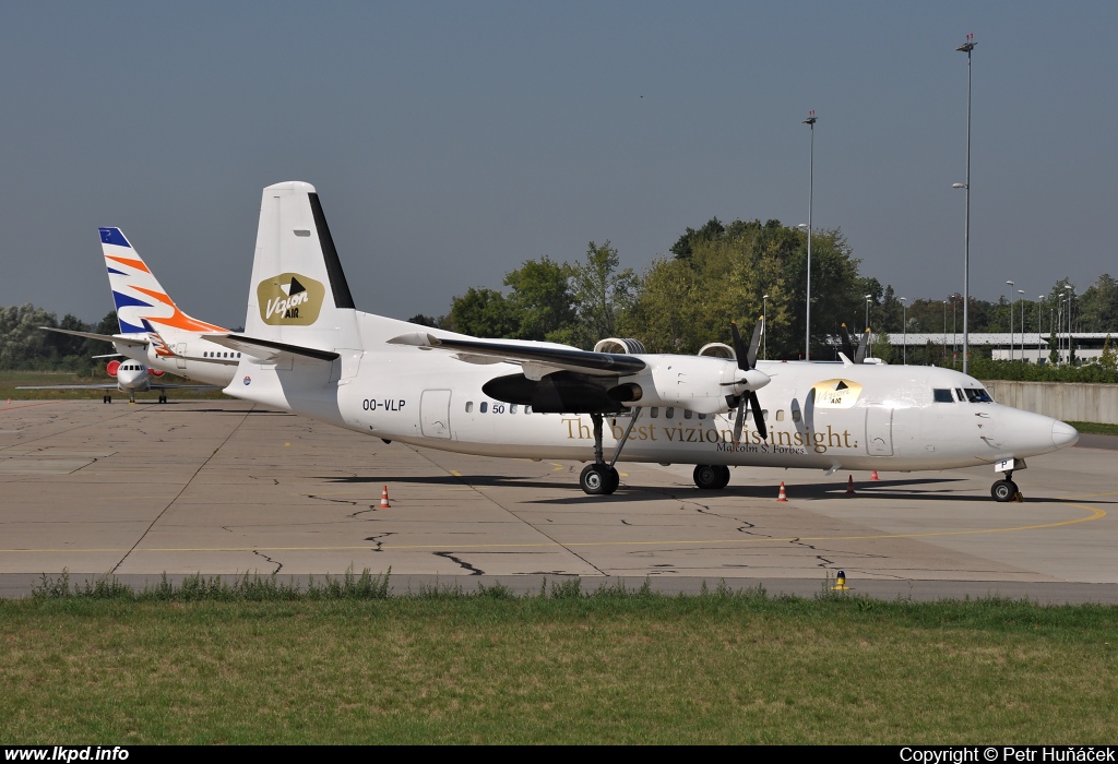 Vizion Air (VLM Airlines) – Fokker 50 OO-VLP