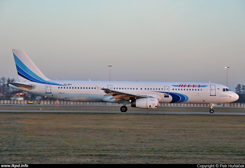 Yamal – Airbus A321-231 VQ-BSQ