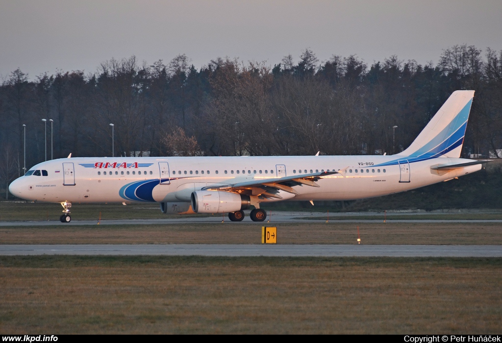 Yamal – Airbus A321-231 VQ-BSQ