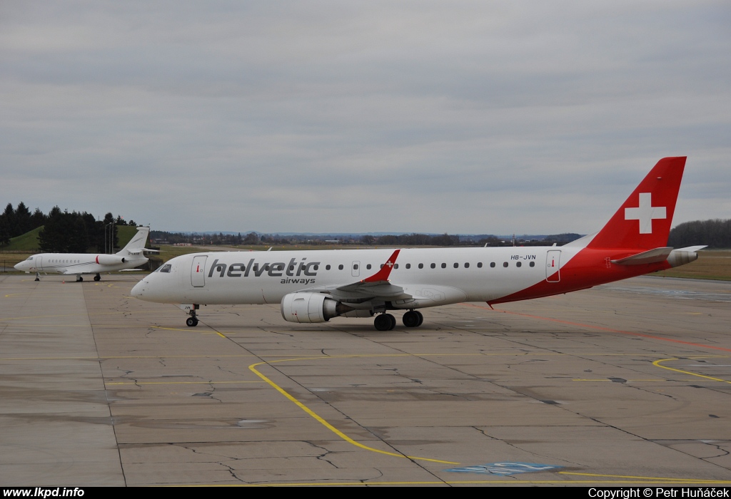 Helvetic Airways – Embraer ERJ-190-100LR HB-JVN