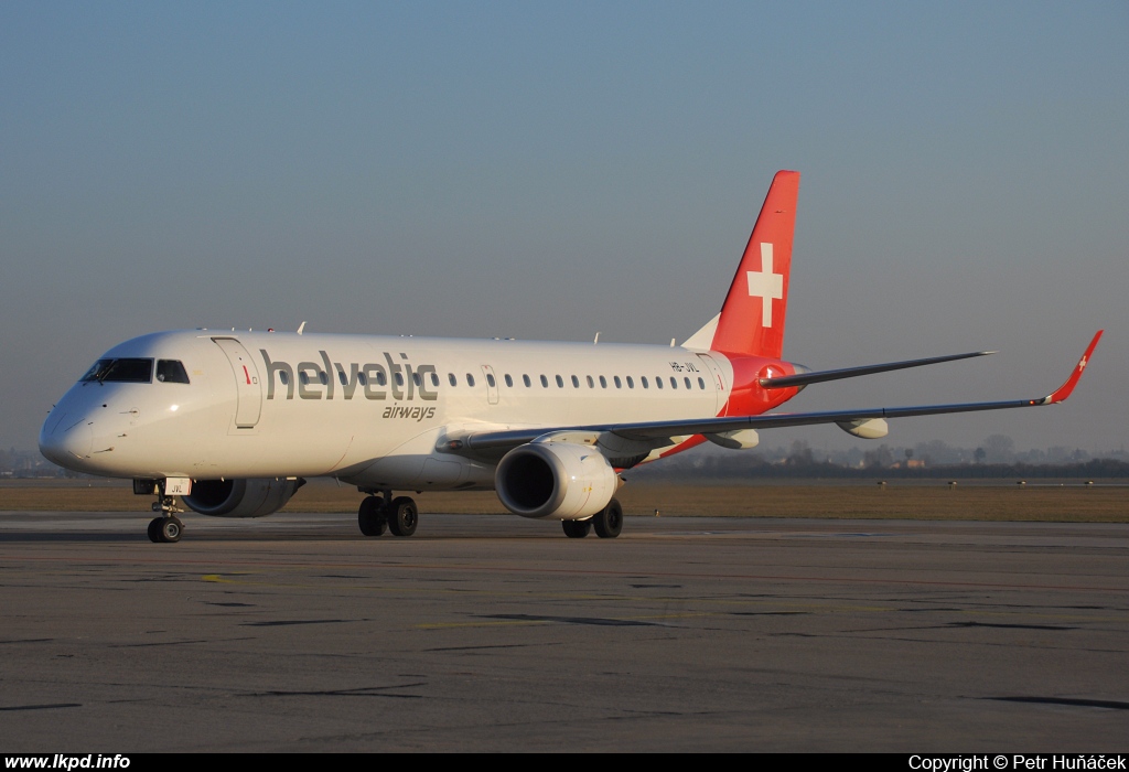 Helvetic Airways – Embraer ERJ-190-100LR HB-JVL