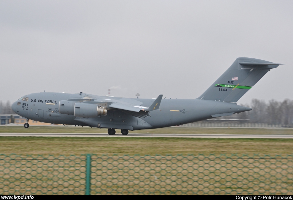 USAF – McDonnell Douglas C-17A Globemaster 08-8194