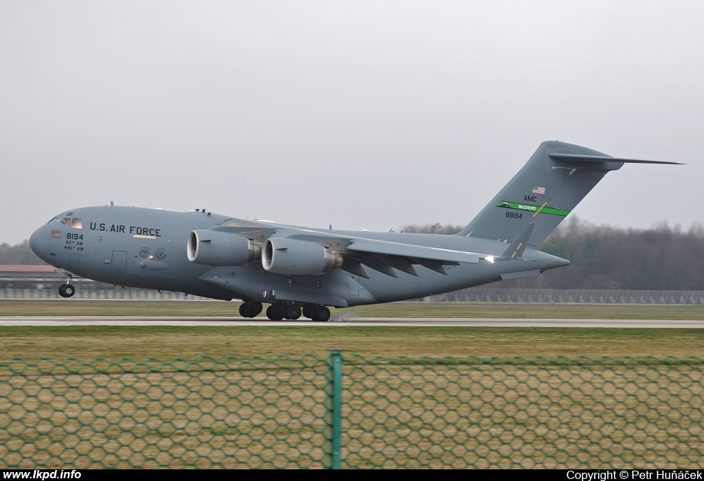 USAF – McDonnell Douglas C-17A Globemaster 08-8194