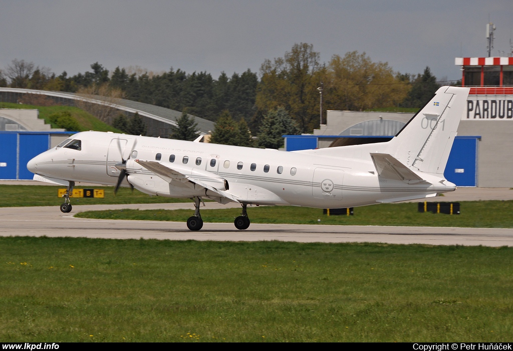 Sweden Air Force – Saab SF-340B (OS100) 100001