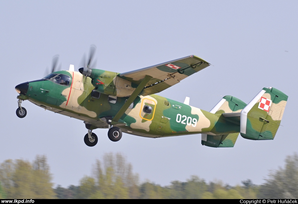 Poland Air Force – PZL - Mielec M-28B1TD Bryza 1TD 0209