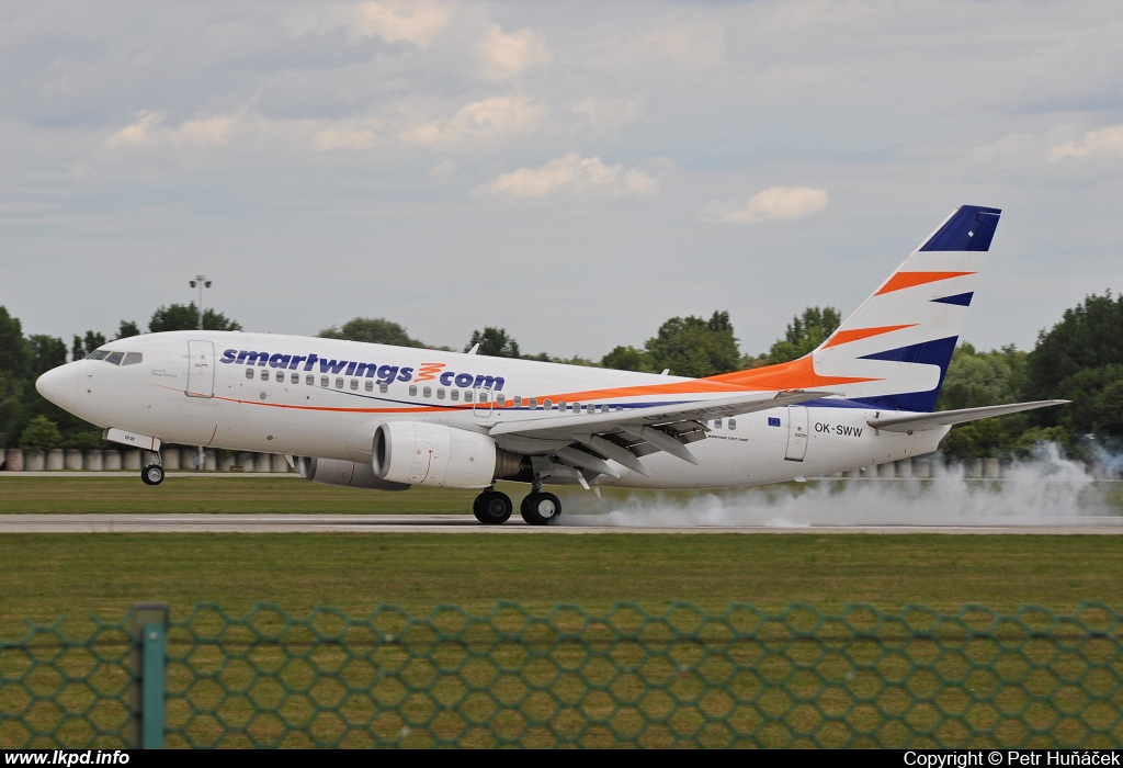 Smart Wings – Boeing B737-7Q8 OK-SWW