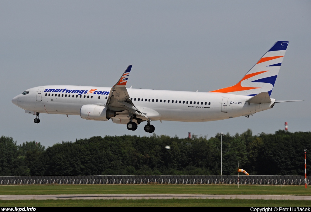 Smart Wings – Boeing B737-8Q8 OK-TVY