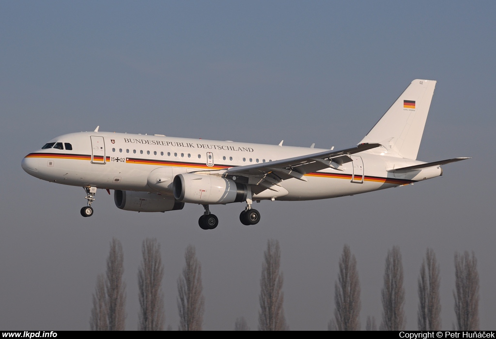 Germany Air Force – Airbus A319-133X(CJ) 15+02