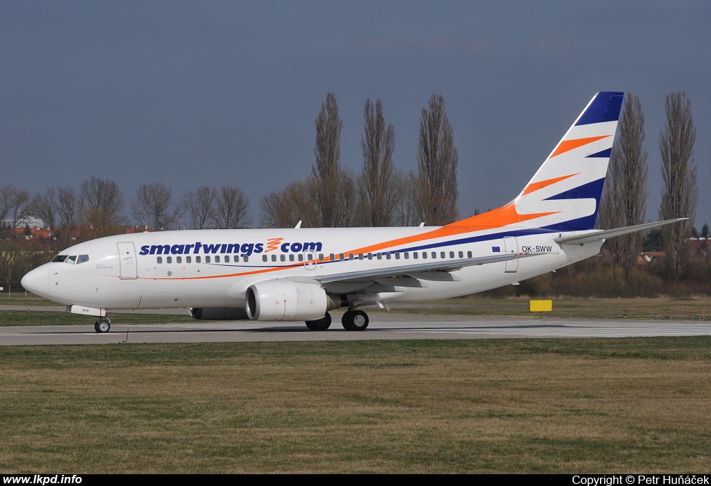 Smart Wings – Boeing B737-7Q8 OK-SWW