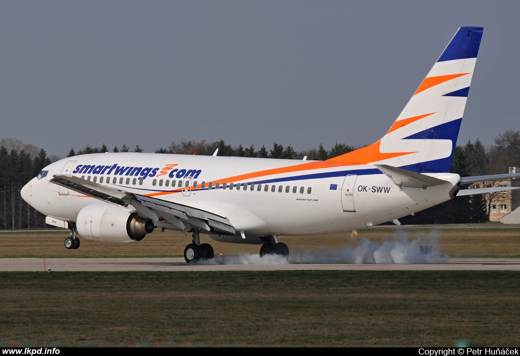 Smart Wings – Boeing B737-7Q8 OK-SWW