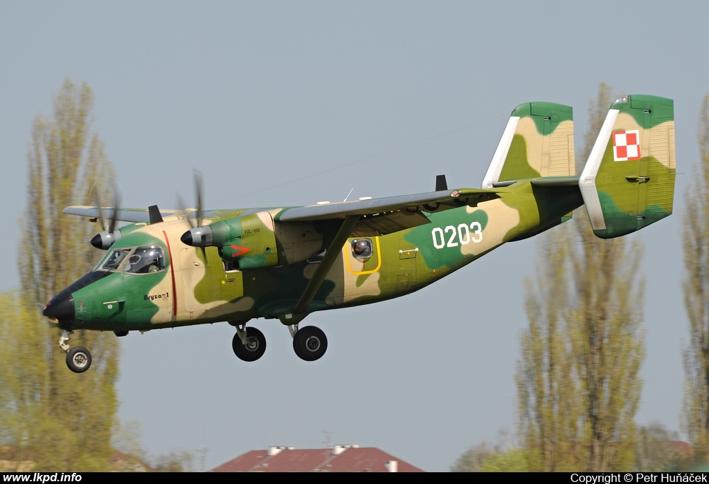 Poland Air Force – PZL - Mielec M-28B1TD Bryza 1TD 0203