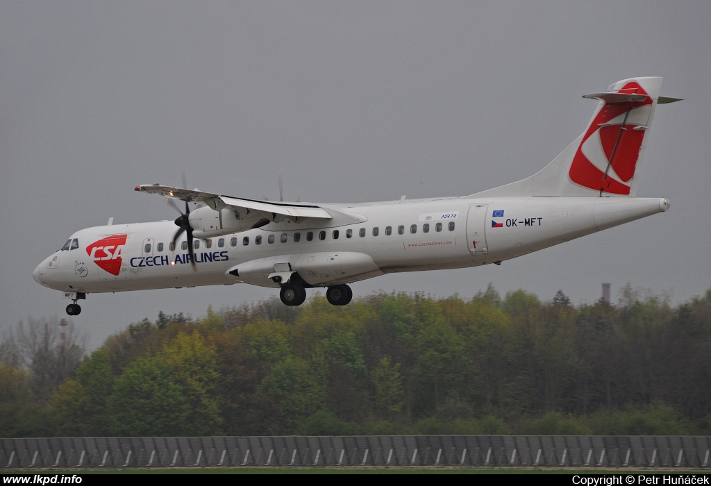 SA Czech Airlines – ATR ATR-72-212A OK-MFT