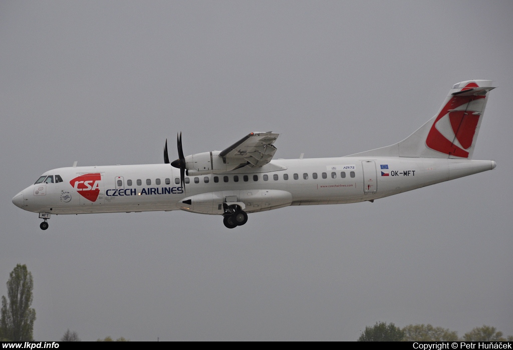 SA Czech Airlines – ATR ATR-72-212A OK-MFT