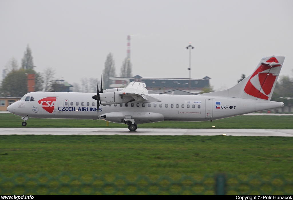 SA Czech Airlines – ATR ATR-72-212A OK-MFT