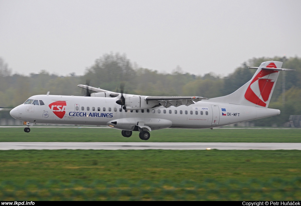 SA Czech Airlines – ATR ATR-72-212A OK-MFT