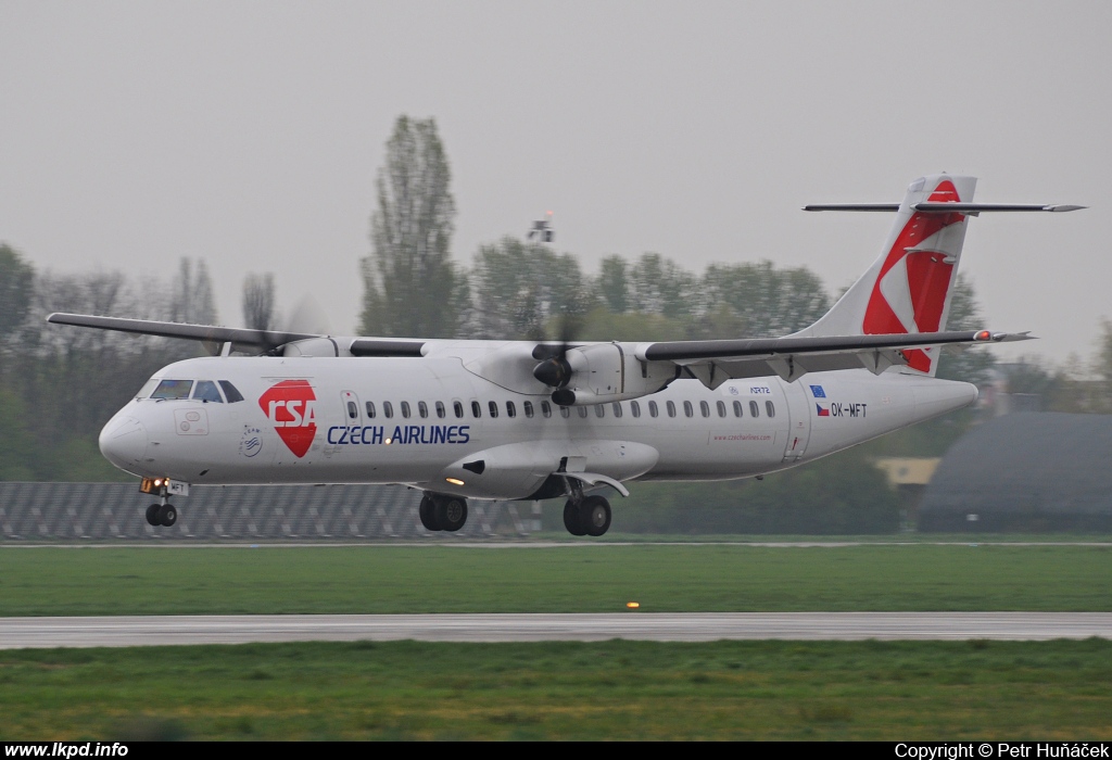 SA Czech Airlines – ATR ATR-72-212A OK-MFT