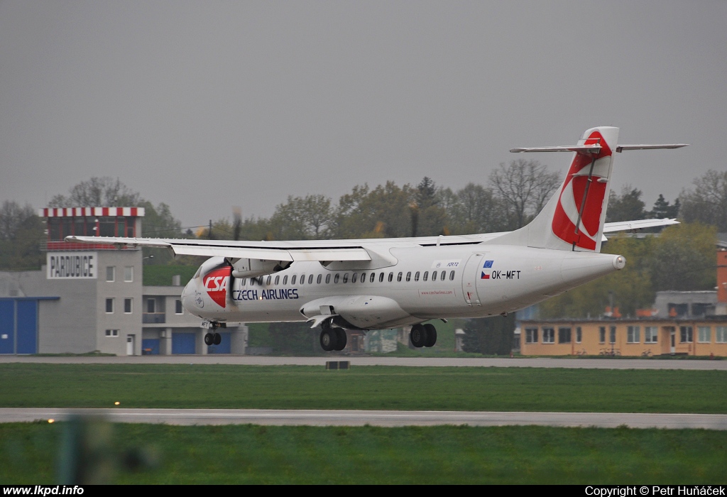 SA Czech Airlines – ATR ATR-72-212A OK-MFT