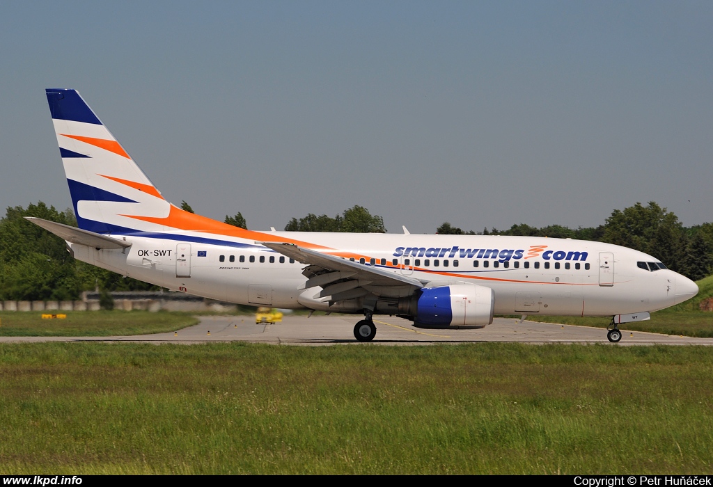 Smart Wings – Boeing B737-7Q8 OK-SWT