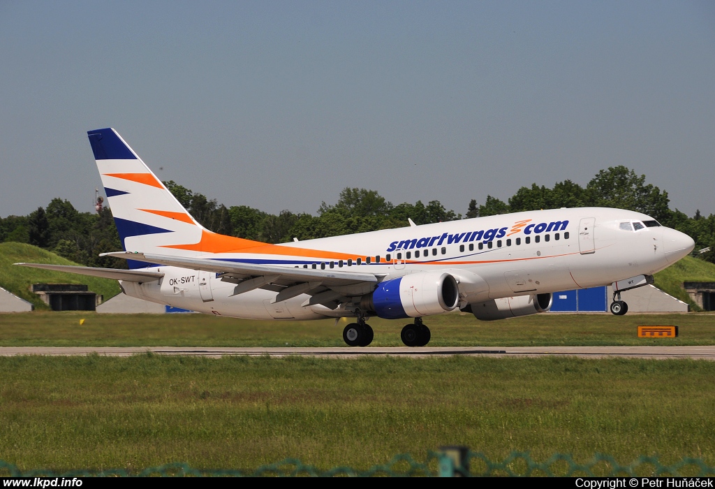 Smart Wings – Boeing B737-7Q8 OK-SWT