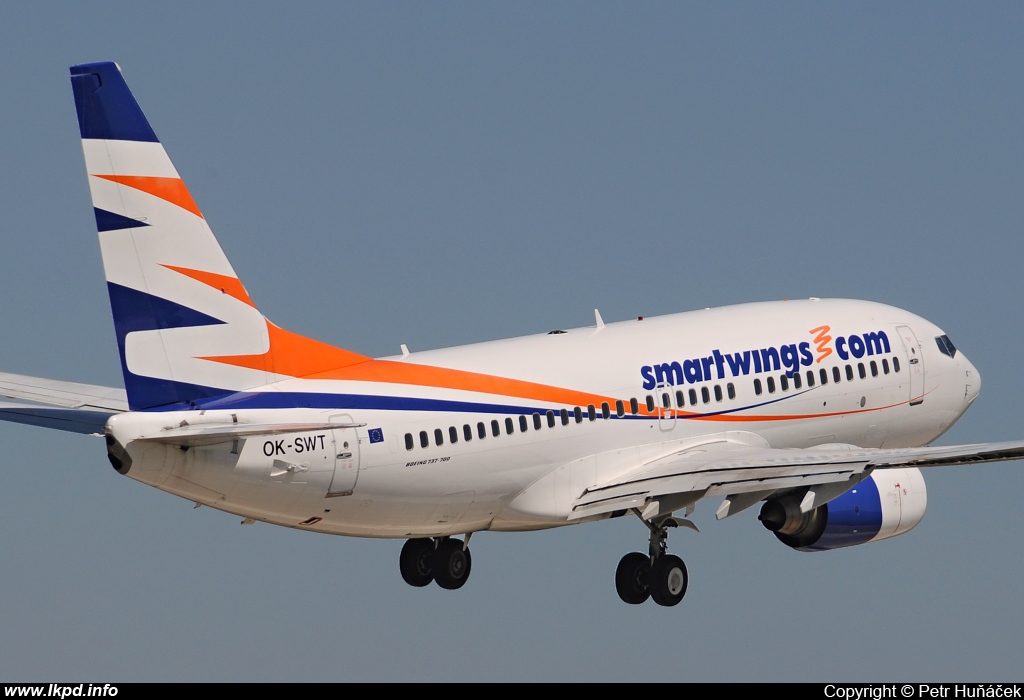 Smart Wings – Boeing B737-7Q8 OK-SWT