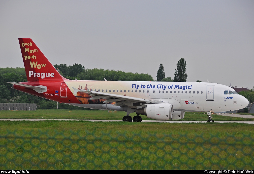 SA Czech Airlines – Airbus A319-112 OK-NEP